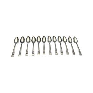 Vintage COMMUNITY Set Of 12 SILVER-PLATED Spoon Set